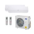 Carrier 24,000 BTU 20.5 SEER Dual Zone Heat Pump System 12+12 - Wall Mounted