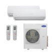 Carrier 36,000 BTU 21 SEER Dual Zone Heat Pump System 12+18 - Wall Mounted