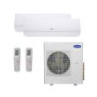 Carrier 36,000 BTU 21 SEER Dual Zone Heat Pump System 12+12 - Wall Mounted