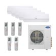 Carrier 36,000 BTU 21 SEER Five Zone Heat Pump System 9+9+9+9+12 - Wall Mounted