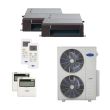 Carrier 36,000 BTU 21.5 SEER Dual Zone Heat Pump System 12+12 - Concealed Duct