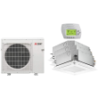 36,000 BTU Mitsubishi P-Series 9+9+15 Ceiling Cassette Mini Split | R454B