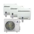 Gree 42,000 BTU 21 SEER Tri Zone Mini Console Heat Pump System 12+12+12 - MULTI42HP230V1CO / 3-CONS12HP230V1AF