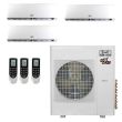 Stealth 42,000 BTU 23 SEER Tri Zone Wall Mounted Pinnacle Heat Pump System 12+24+24 - SC-42Z-HH-M5 / SC-12W-HP230 / SC-24W-HP230 - 2