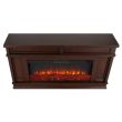 Real Flame Torrey Electric Fireplace With Mantel - 4020E - White Top