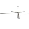 High Performance 500-D Series Direct Drive Motor 5 Blade HVLS Fan 24ft 1 HP 35 RPM 1 Phase - 524D2604111