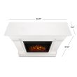 Real Flame Chateau Electric Fireplace With Mantel - 5910E