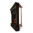 Real Flame Chateau Corner Electric Fireplace With Mantel - 5950E