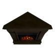 Real Flame Chateau Corner Electric Fireplace With Mantel - 5950E