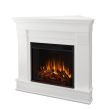 Real Flame Chateau Corner Electric Fireplace With Mantel - 5950E
