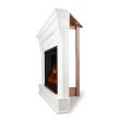 Real Flame Chateau Corner Electric Fireplace With Mantel - 5950E