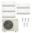 Daikin 48,000 BTU MXM 20 SEER2 5 Zone Wall Mount Mini Split Heat Pump System - R32 | 230V - 7+7+7+9+18- 5MXM48AVJU9 / 3-CTXV07AVJU9 / FTXV09AVJU9 / FTXV18AVJU9