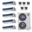 48,000 BTU 21.8 SEER2 ACiQ 5-Zone Concealed Duct Mini Split System Extreme Series - 9+9+9+9+9 - ACIQ-48Z-HH-M5B/ 5-ACIQ-09CD-HH-MB