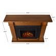 Real Flame Kipling Electric Fireplace With Mantel - 6030E
