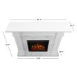 Real Flame Kipling Electric Fireplace With Mantel - 6030E
