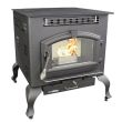 US Stove 6041 Multi-Fuel Stove on Legs