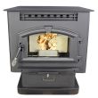 US Stove 6041 Multi-Fuel Stove on Pedestal