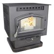 US Stove 6041 Multi-Fuel Stove on Pedestal