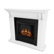 Real Flame Ashley Electric Fireplace With Mantel - 7100E - White