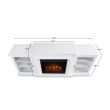 Real Flame Frederick Electric Fireplace With Media Console - 7740E