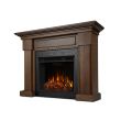 Real Flame Hillcrest Electric Fireplace in Chestnut Oak - 7910E-CO
