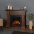 Real Flame Hillcrest Electric Fireplace With Mantel - 7910E