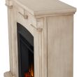 Real Flame Adelaide Electric Fireplace With Media Mantel - 7920E