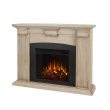 Real Flame Adelaide Electric Fireplace With Media Mantel - 7920E