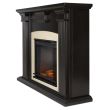 Real Flame Adelaide Electric Fireplace in Dry Brush White - 7920E-BW - Side