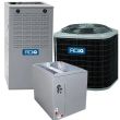 3 Ton 14.5 SEER2 80% AFUE 45,000 BTU ACiQ Gas Furnace and Heat Pump System - Multi-Positional - R4H5S36AKAAA / EAM4X43L21A / N80MSN0451714A