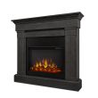 Real Flame Crawford Slim Electric Fireplace With Mantel - 8020E - Esp Hero