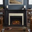 Real Flame Maxwell Grand Electric Fireplace in Blackwash - 8030E-BW- Lifestyle2