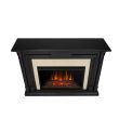 Real Flame Maxwell Grand Electric Fireplace in Blackwash - 8030E-BW- Top