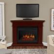 Real Flame Kennedy Electric Fireplace With Corner Mantel - 8050E - DW_Lifestyle
