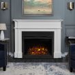 Real Flame Harlan Grand Electric Fireplace White - 8060E-W - Lifestyle