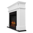 Real Flame Harlan Grand Electric Fireplace White - 8060E-W - Side
