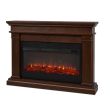Real Flame Beau Electric Fireplace With Mantel - 8080E - Dark main