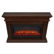 Real Flame Beau Electric Fireplace in Dark Walnut - 8080E-DW - Top