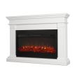 Real Flame Beau Electric Fireplace in White - 8080E-W - Hero