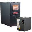 Goodman 2.5 Ton 80% AFUE 40000 BTU Furnace and Coil System - Downflow - R32 - CAPTA3022A3 / GD9S800403AN