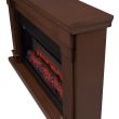 Real Flame Carlisle Electric Fireplace With Mantel - 8230E - Oak Corner