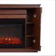 Real Flame Carlisle Electric Fireplace in Chestnut Oak - 8230E-CO - Demo 