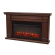 Real Flame Carlisle Electric Fireplace With Mantel - 8230E - Oak main