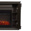 Real Flame Carlisle Electric Fireplace With Mantel - 8230E - Gray Demo