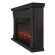 Real Flame Carlisle Electric Fireplace in Gray - 8230E-GRY - Side