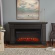 Real Flame Carlisle Electric Fireplace in Gray - 8230E-GRY - Lifestyle