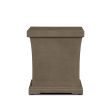 Real Flame Treviso LP Tank Cover - Dove Gray - 838-DGR - Side