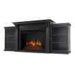Real Flame Tracey Grand Entertainment Center Electric Fireplace in Black - 8720E-BLK - Hero