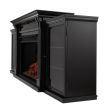 Real Flame Tracey Grand Electric Fireplace With Media Console - 8720E - Side