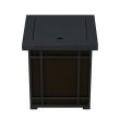 Real Flame Morrison LP Tank Cover - Black - 907-BK  - Top